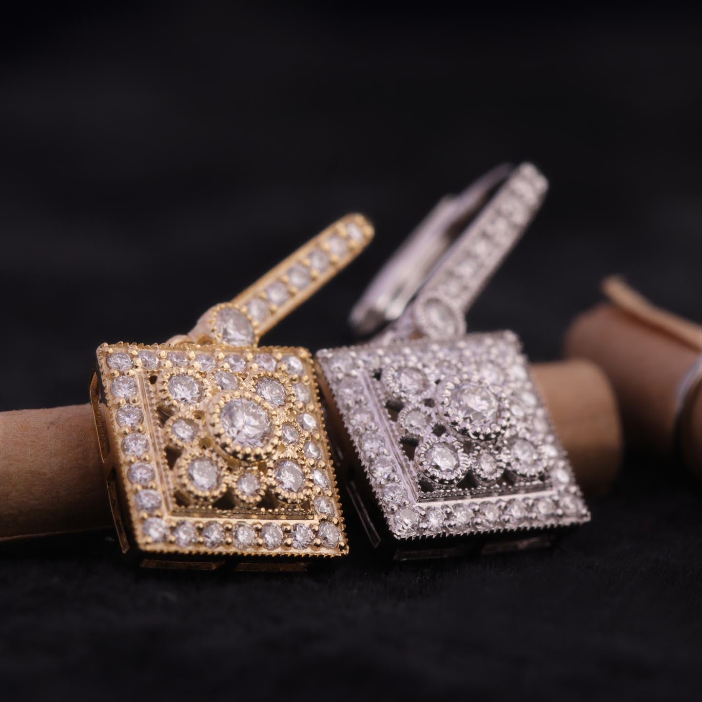 Silver Drop Earring