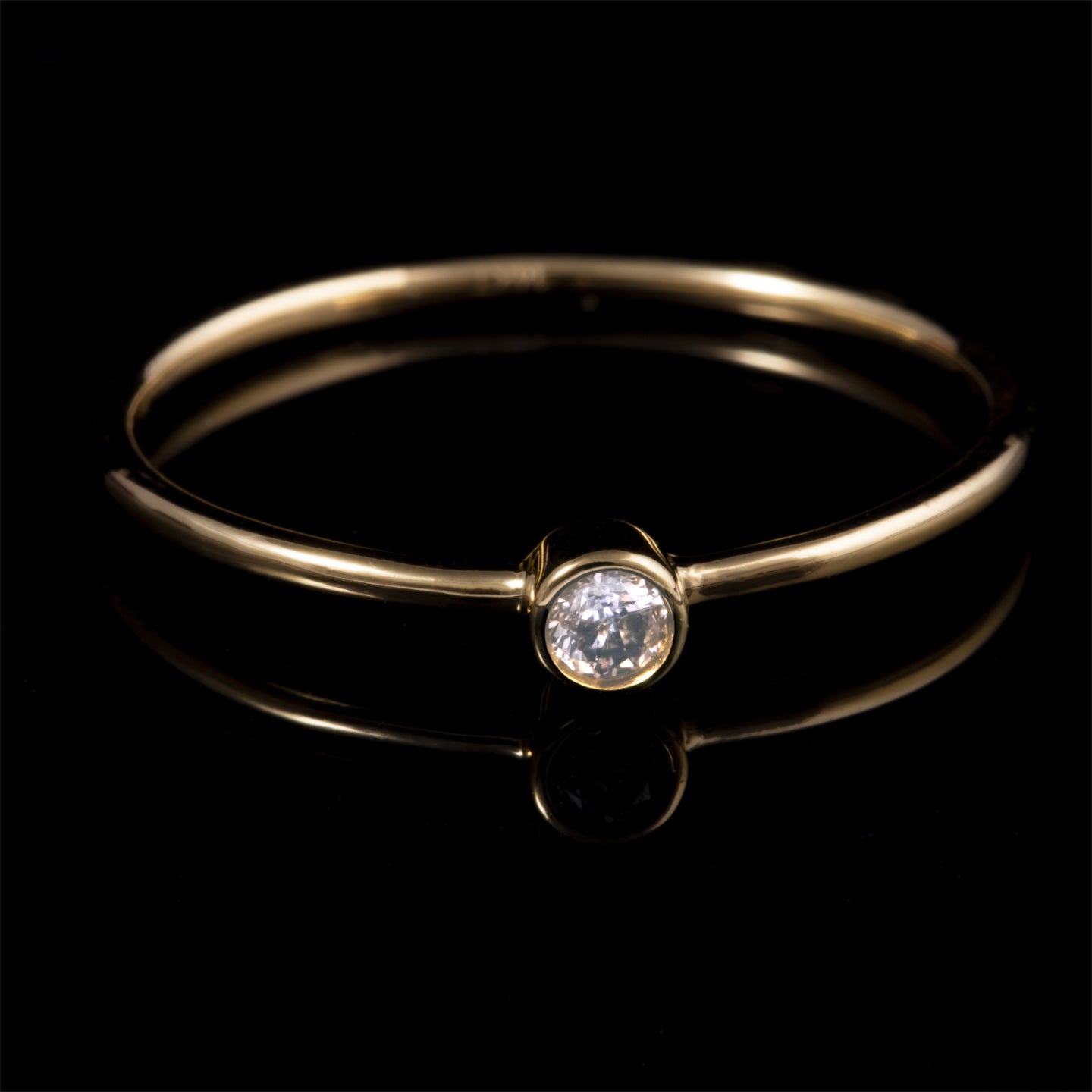 Solitaire 925 Silver Ring