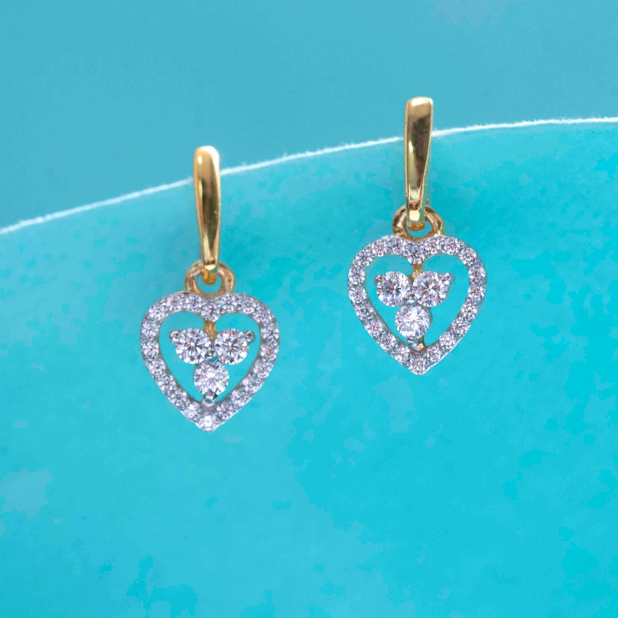 Silver Drop Earrings