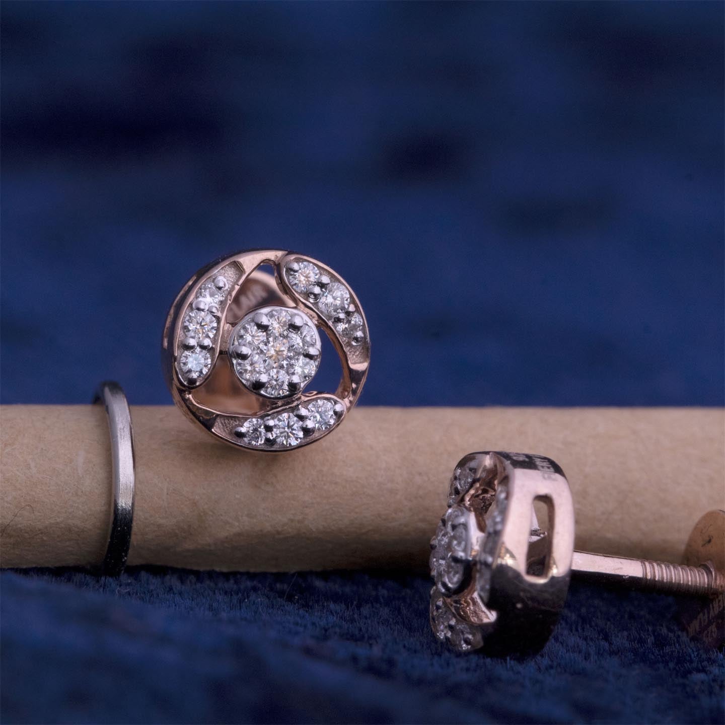 Silver Stud Earring