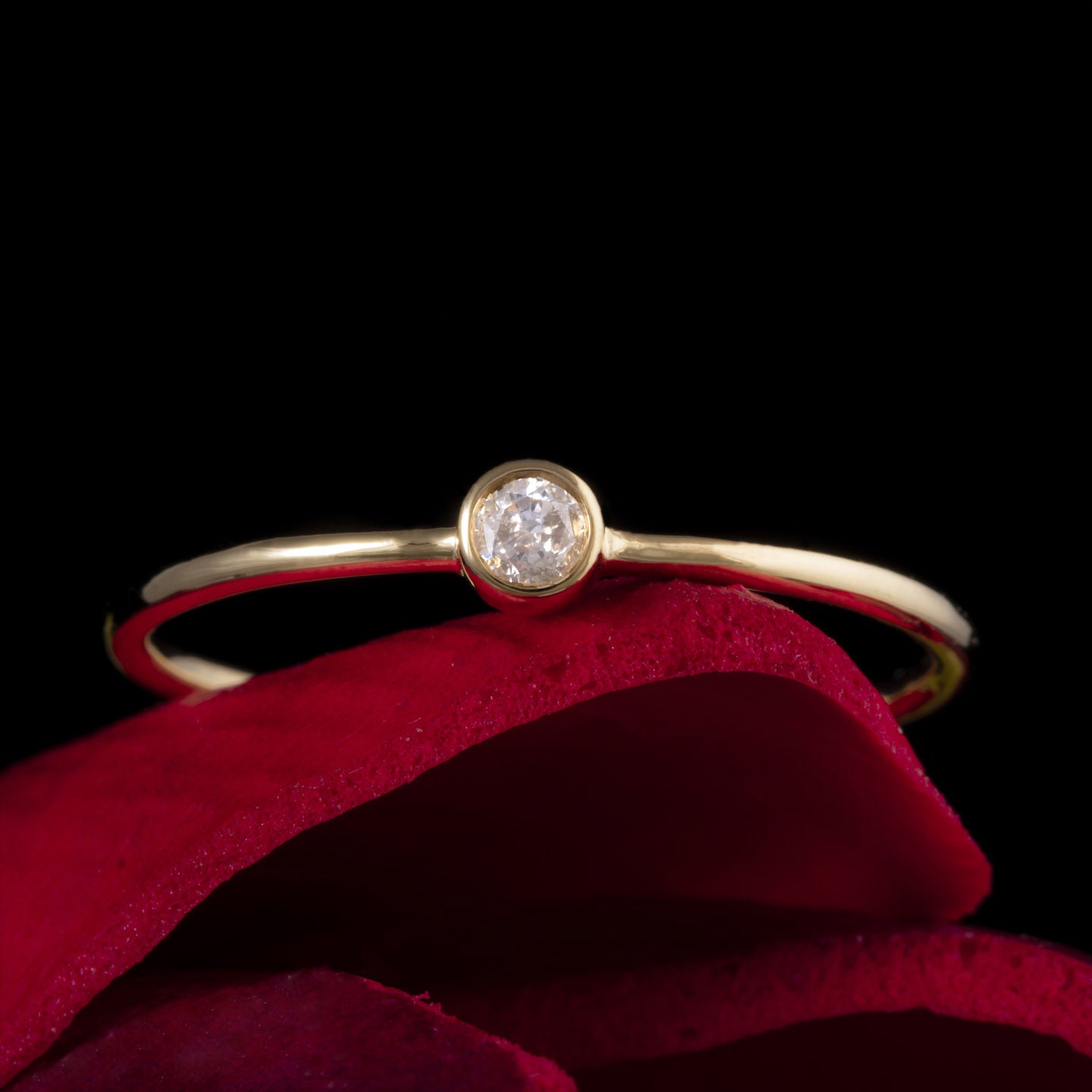 Solitaire 925 Silver Ring