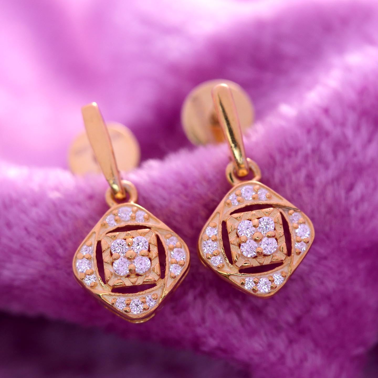 Silver Drop Earrings