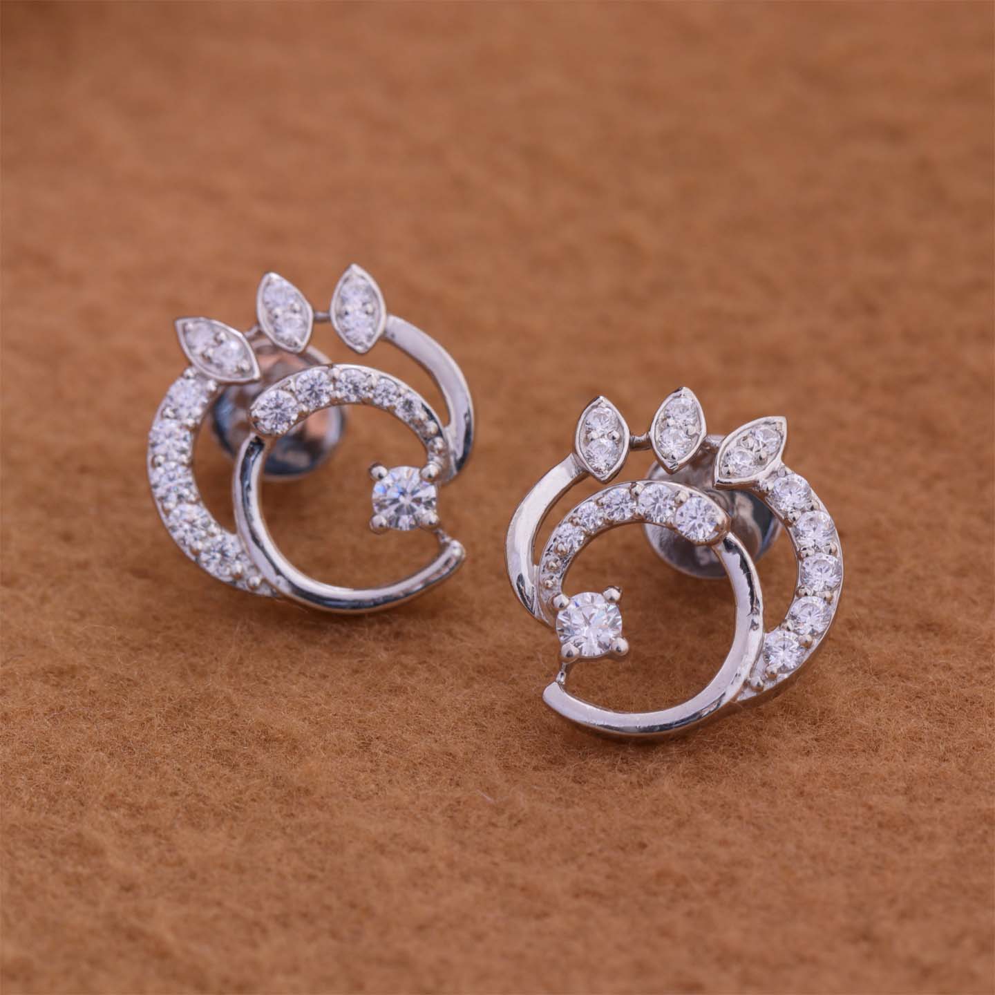 Silver Stud Earrings