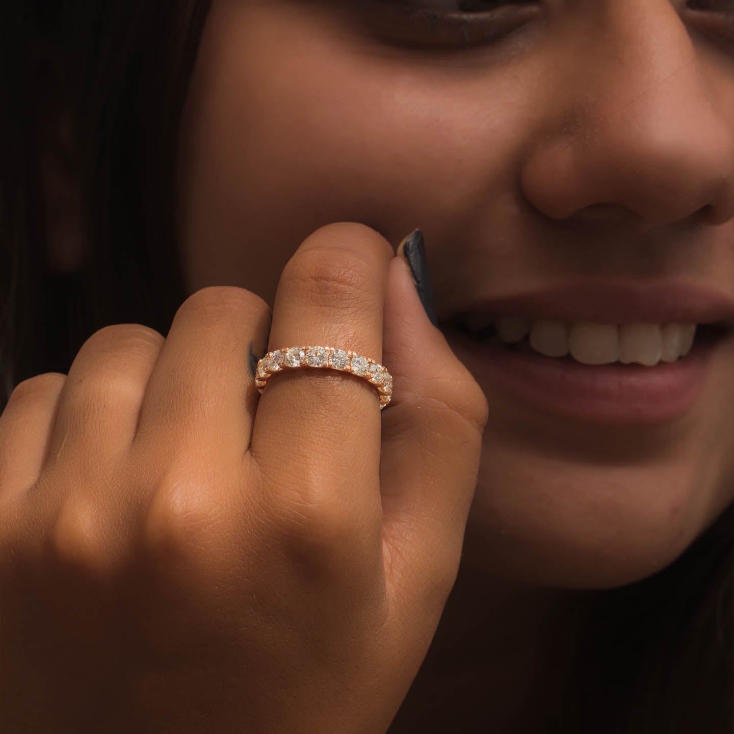 women jewellery Eternity Diamond Band