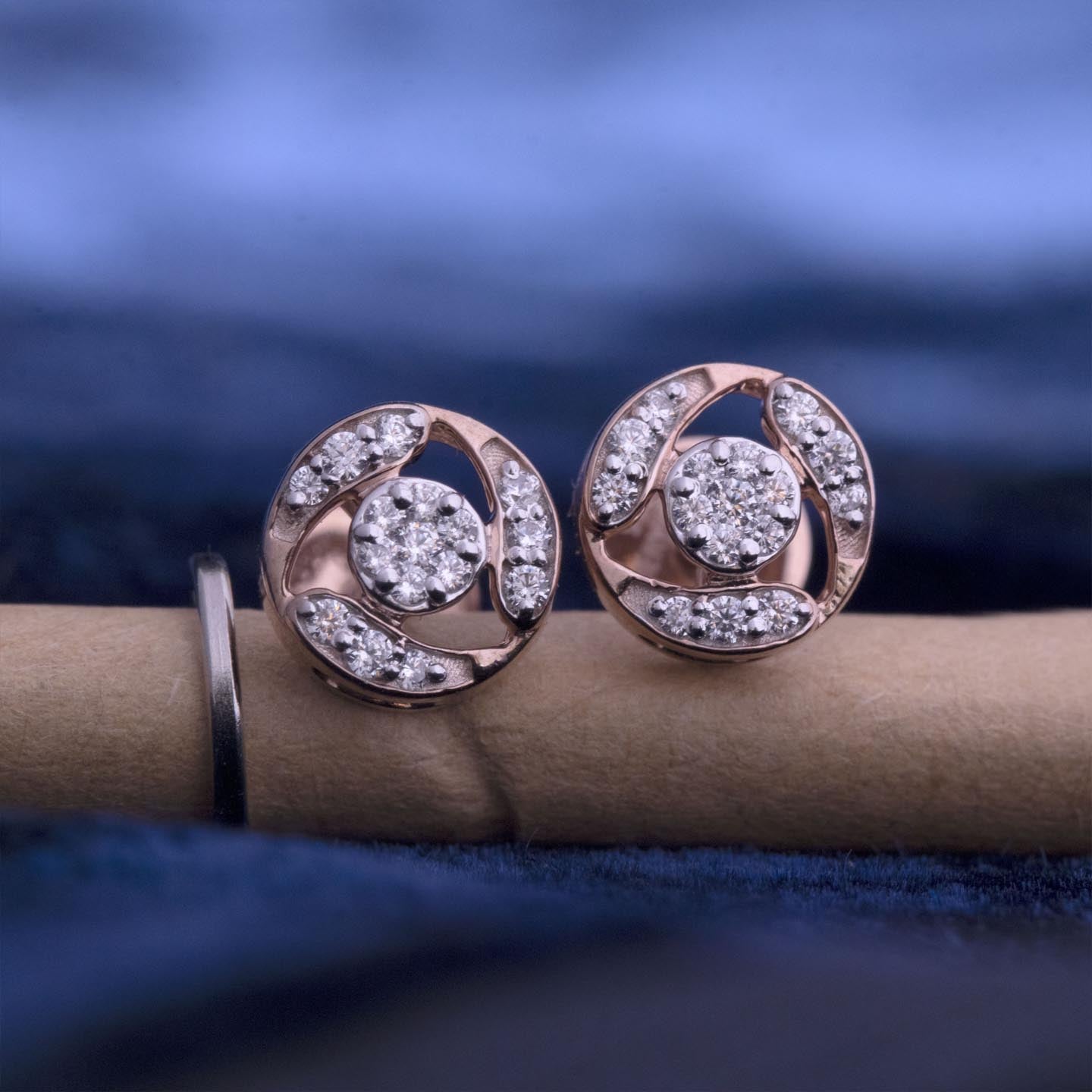 Silver Stud Earring