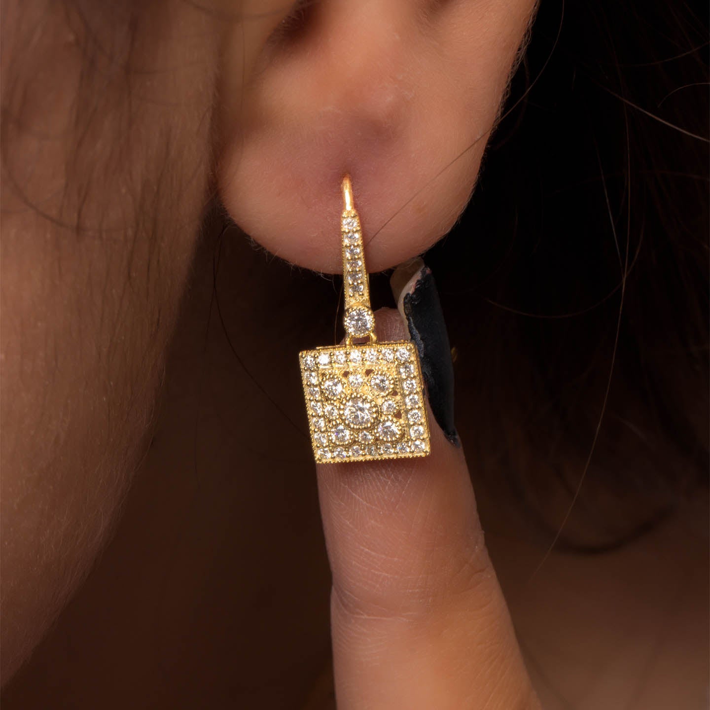 women Silver jewellery Drop Earring