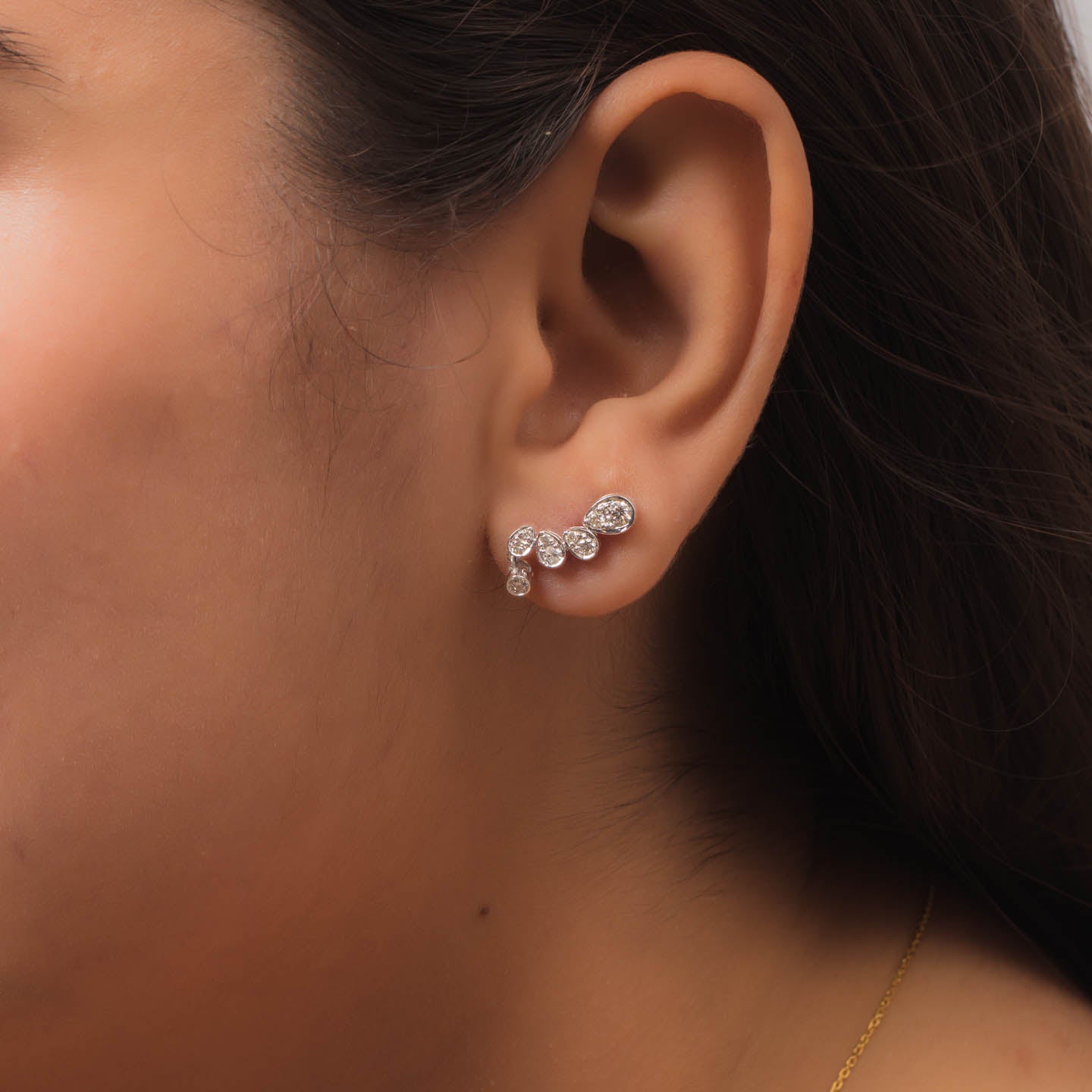 Silver Stud Earring