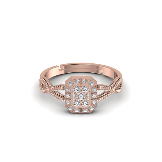 Sparkling 925 Silver Ring