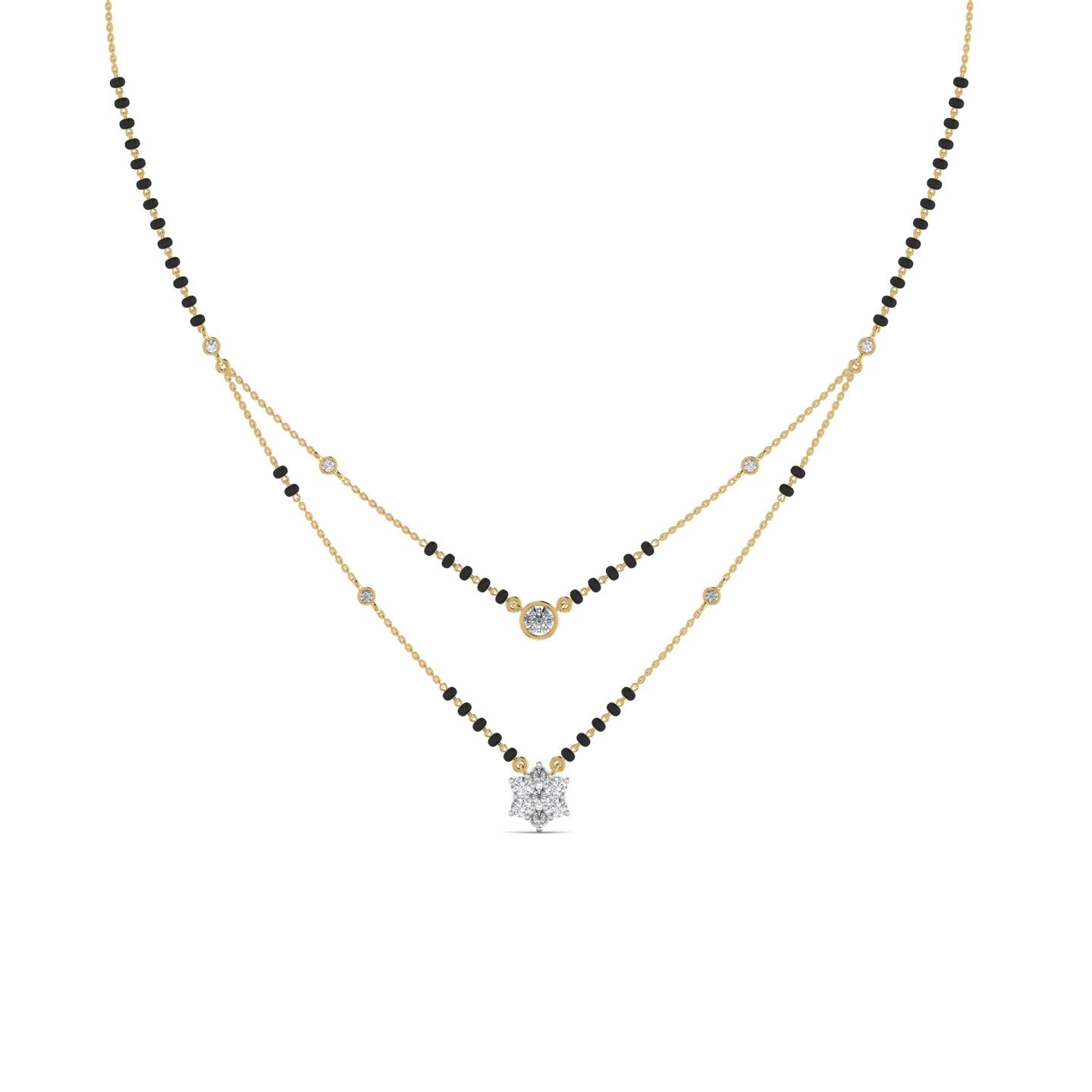 Diamond Gold Mangalsutra