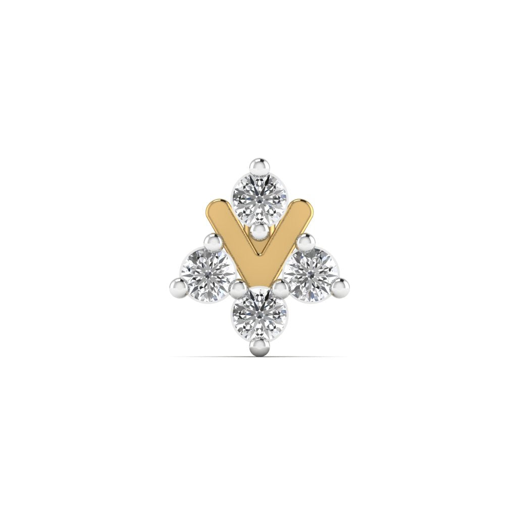  Lab Diamond Nose Pin