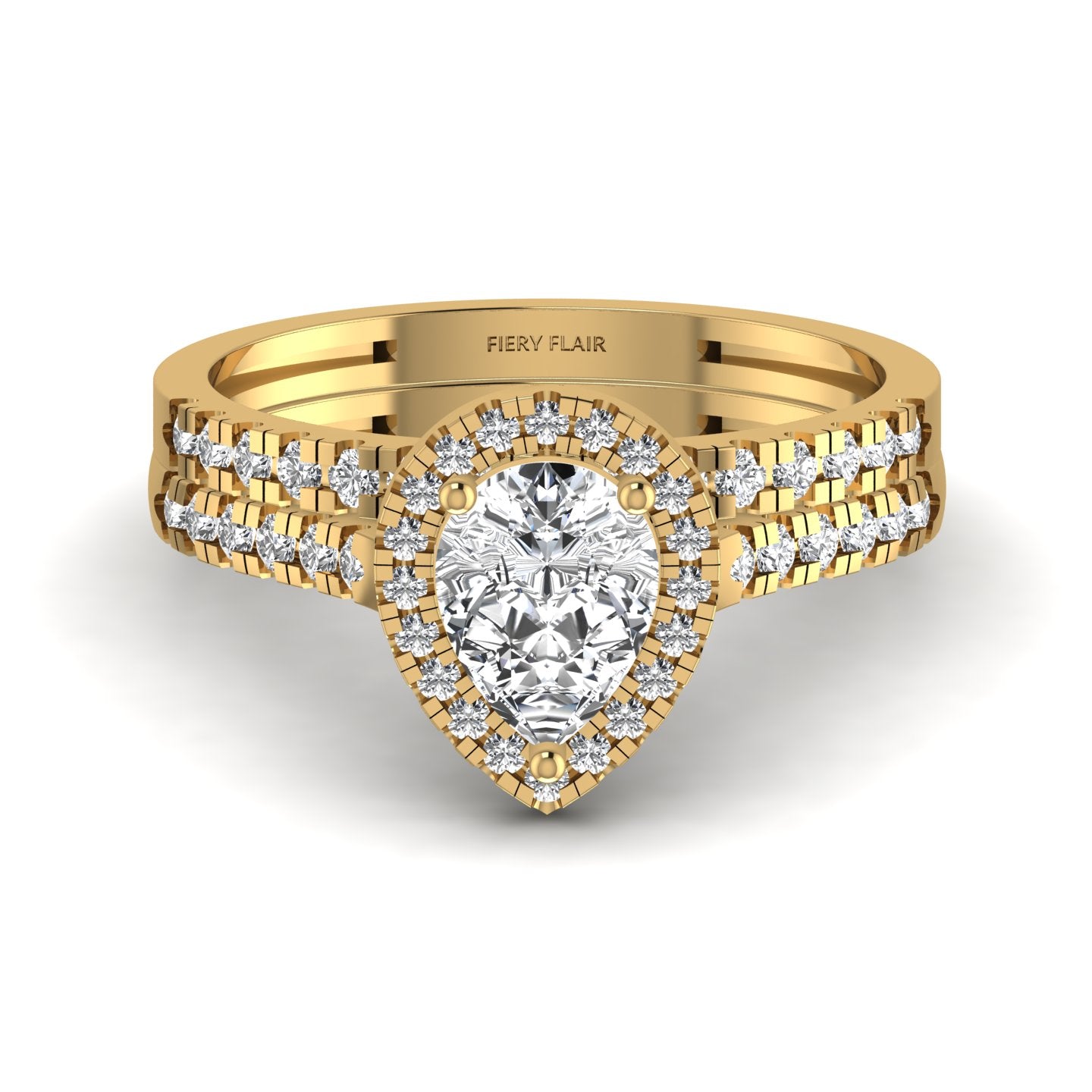 Pear Shape Diamond Ring