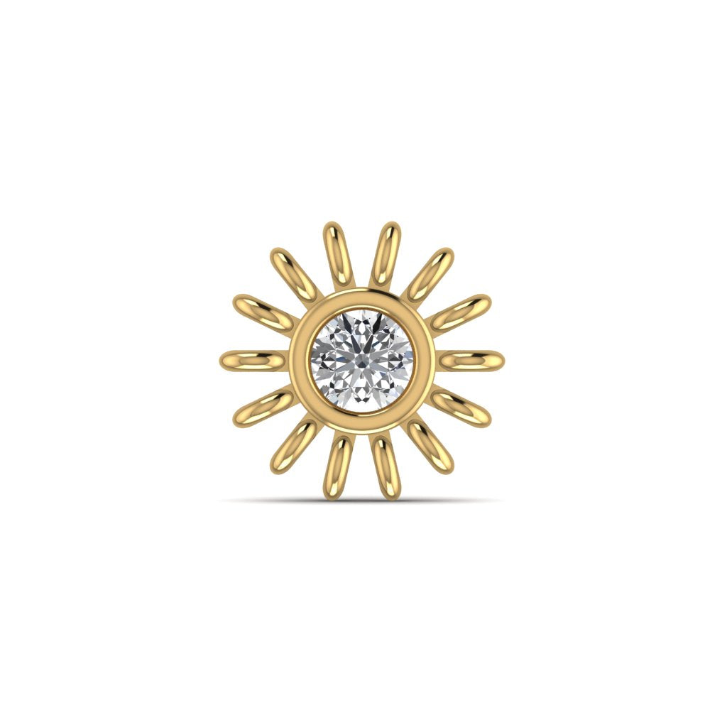 Lab Diamond Nose Pin