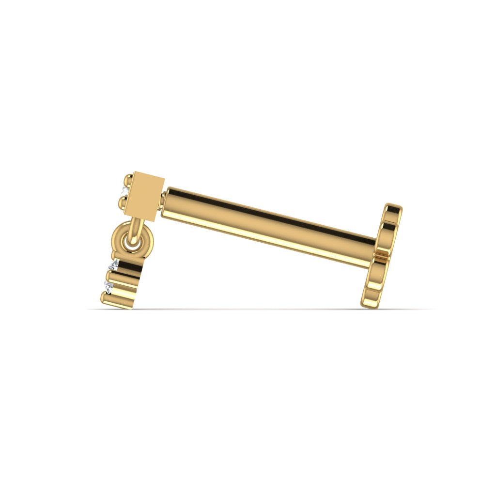 Lab Diamond Nose Pin
