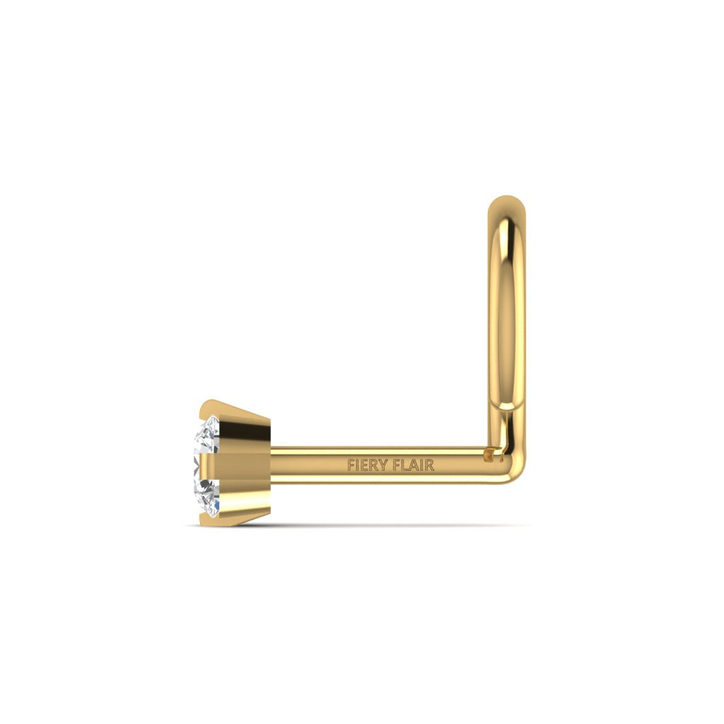 Solitaire Diamond Nose Pin