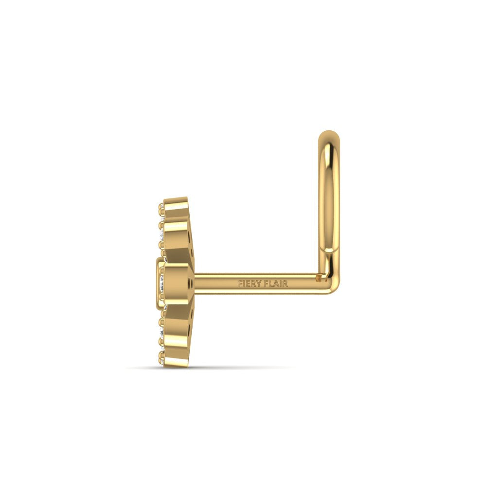 Lab Diamond Nose Pin