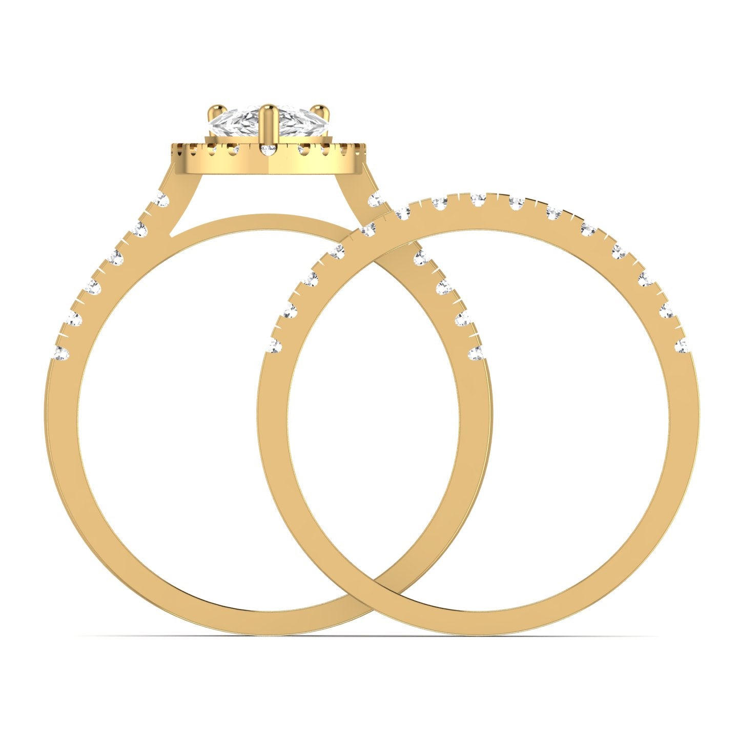 Pear Shape Diamond Ring