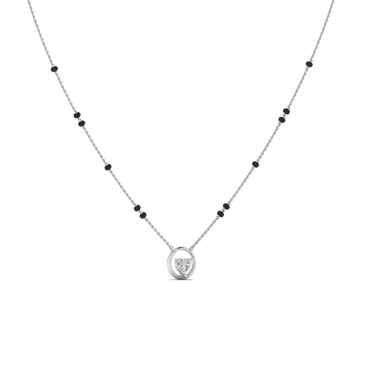 Lab Diamond Gold Mangalsutra