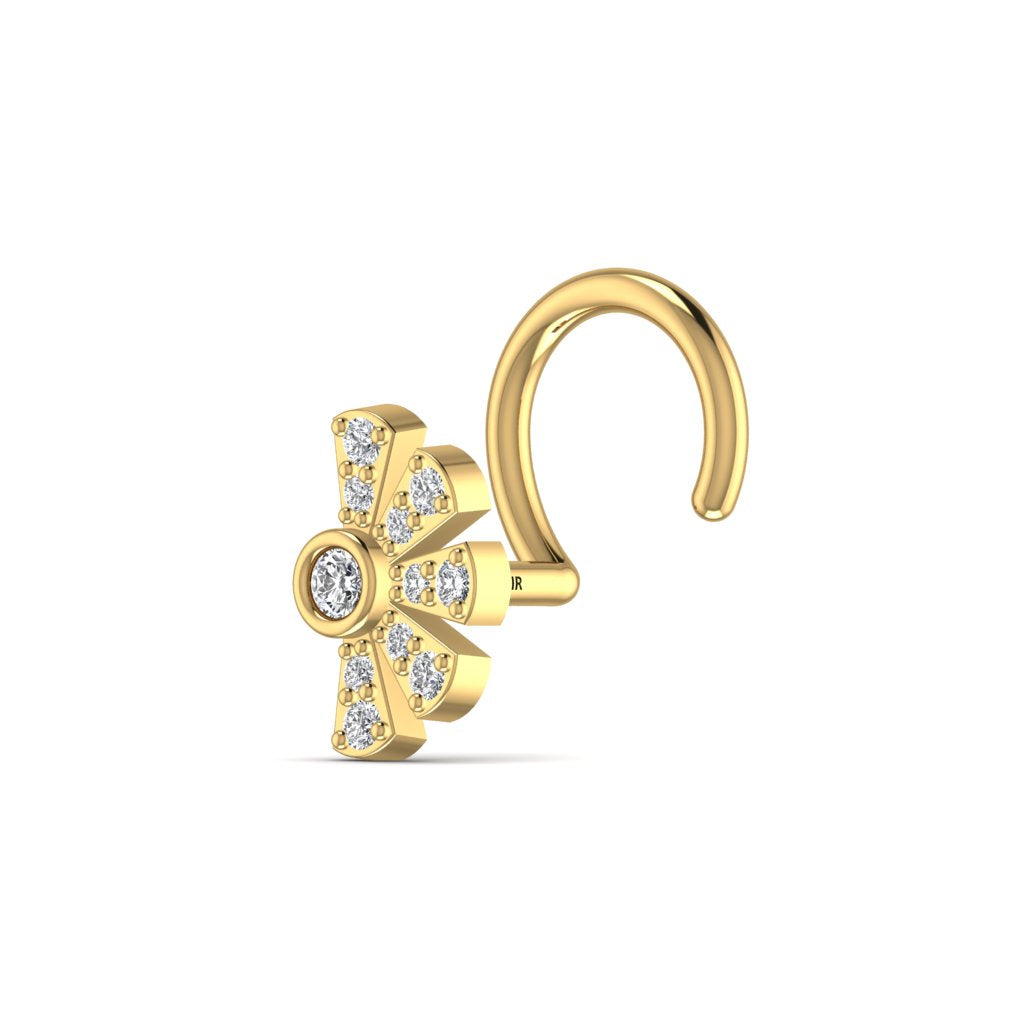 Lab Diamond Nose Pin