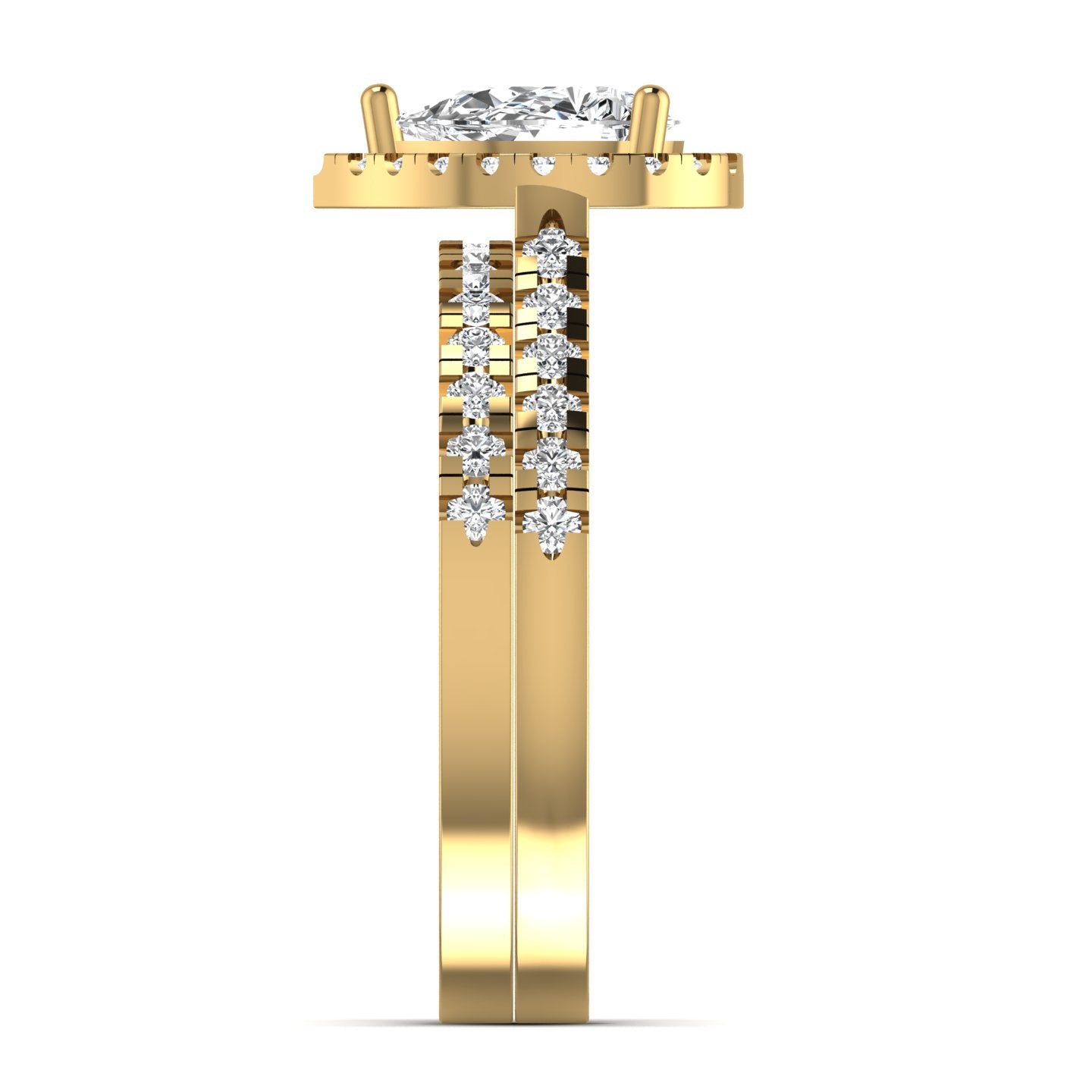 Pear Shape Diamond Ring