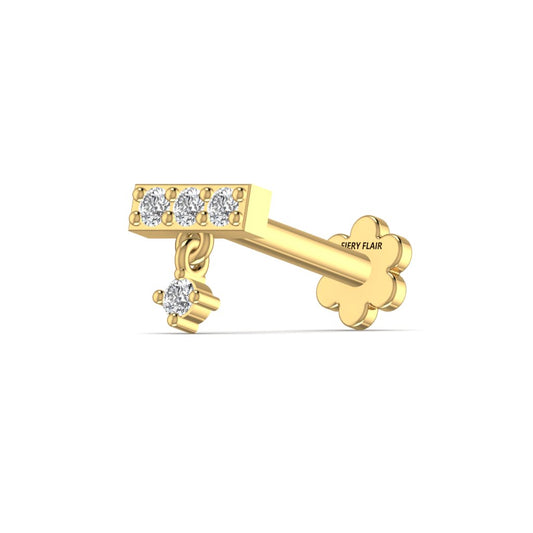 Lab Diamond Nose Pin