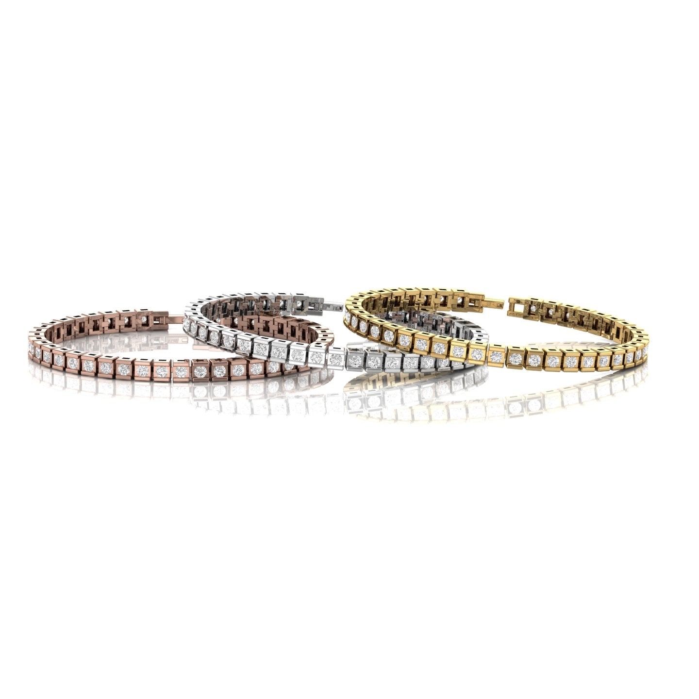 Lab Diamond Tennie Bracelet.