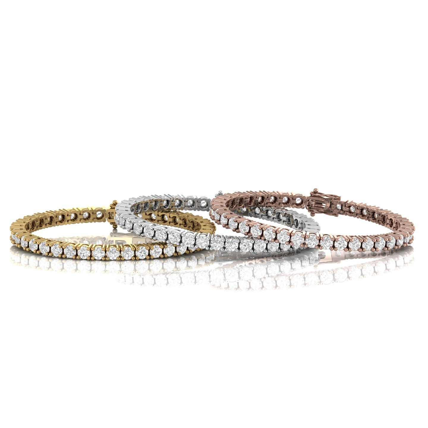 Lab Diamond Tennis Bracelet