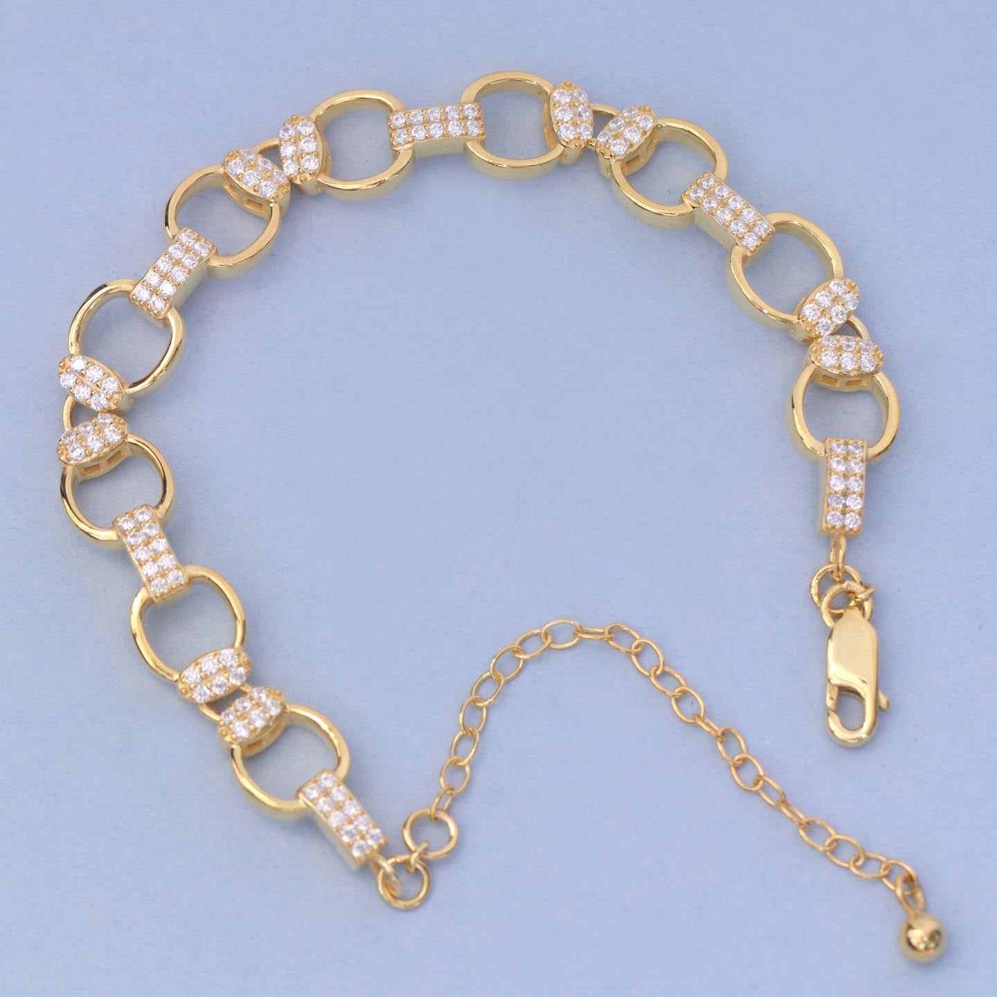 Link Chain Silver Bracelet