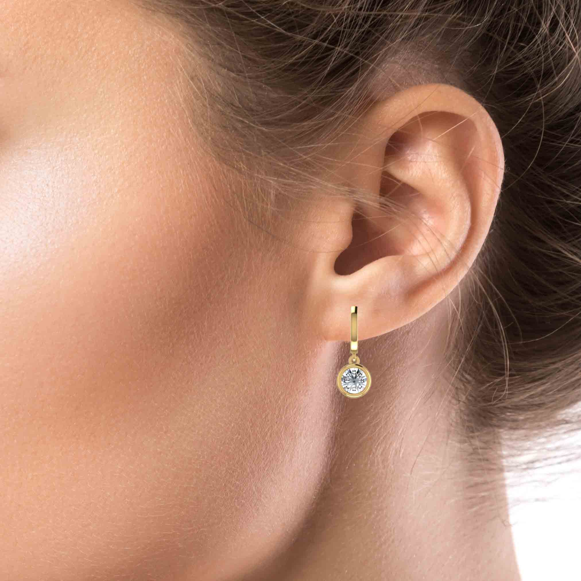 Silver Hoop Earring