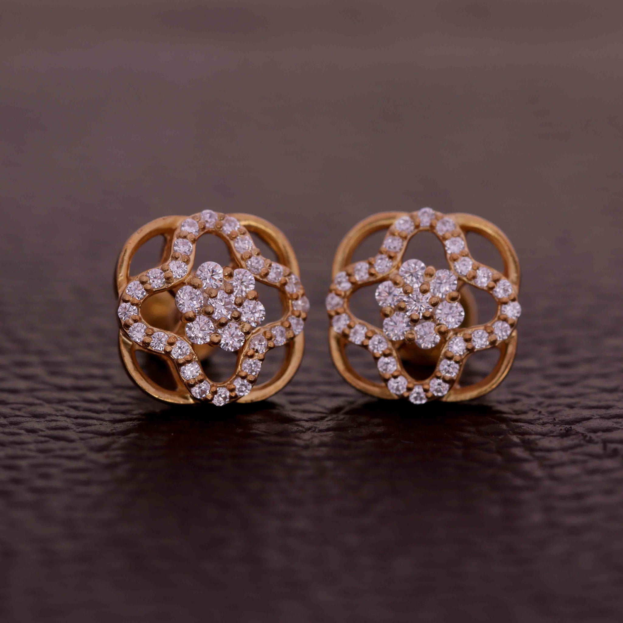 Silver Stud Earring
