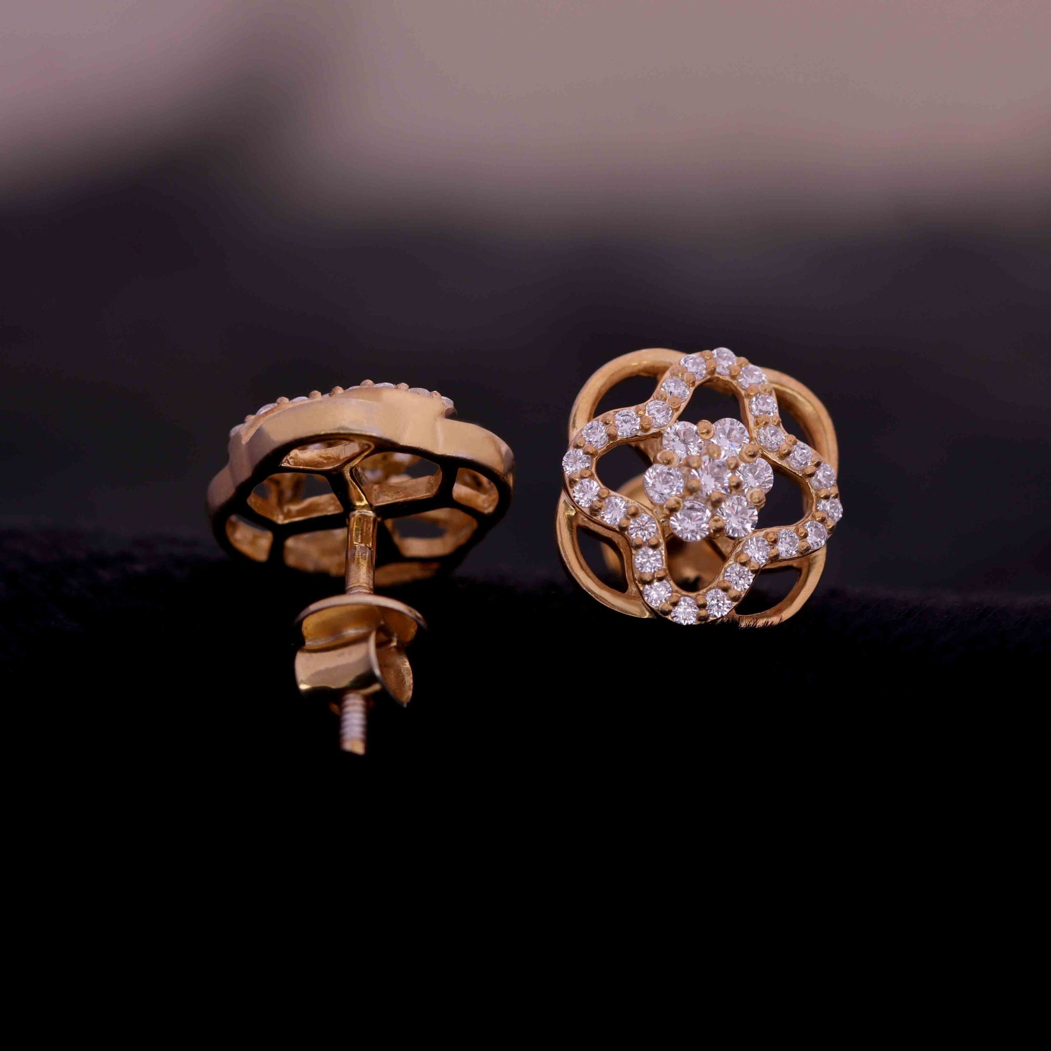 Silver Stud Earring
