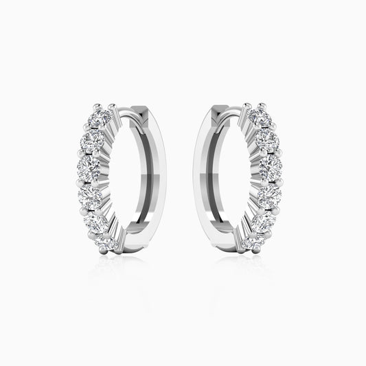 Delicate Sterling Silver Hoop Earrings