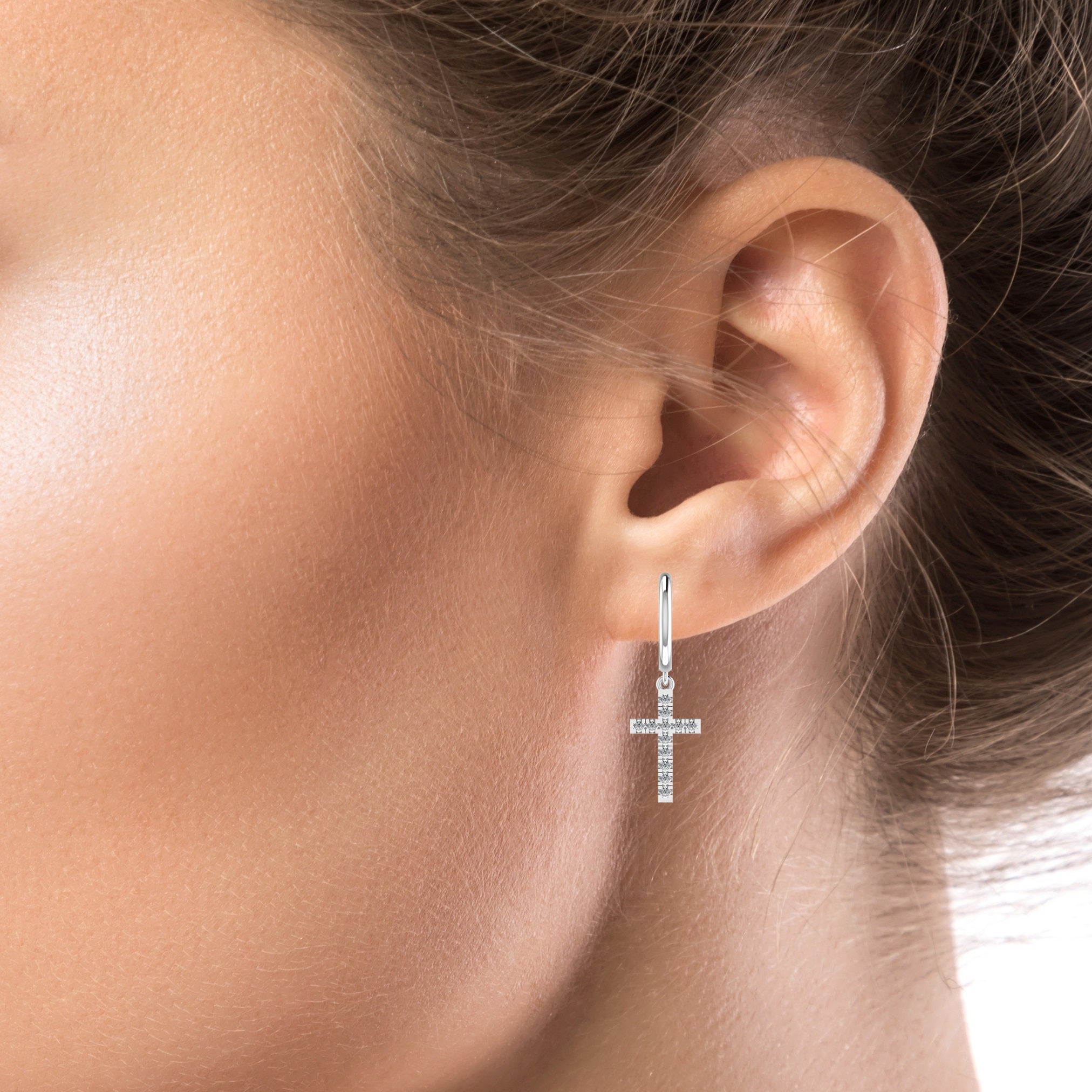Silver Hoop Earrings