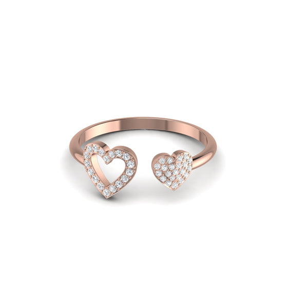 Heart Silver Ring