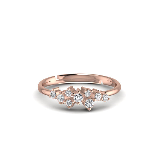 Cocktail Silver Ring