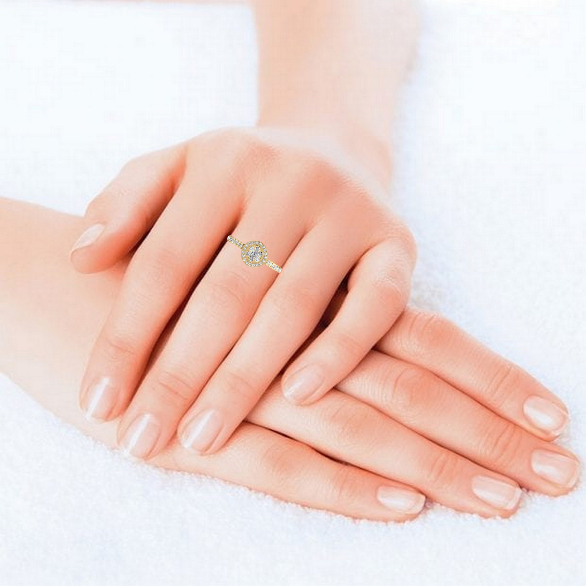 Circle Lab Diamond Ring
