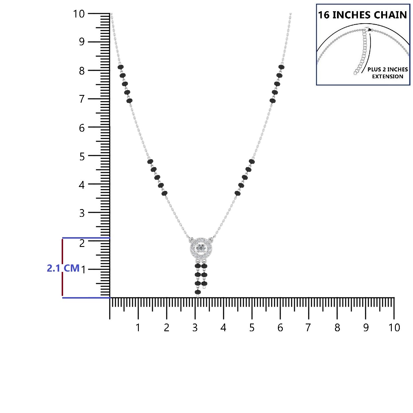 925 Silver Mangalsutra