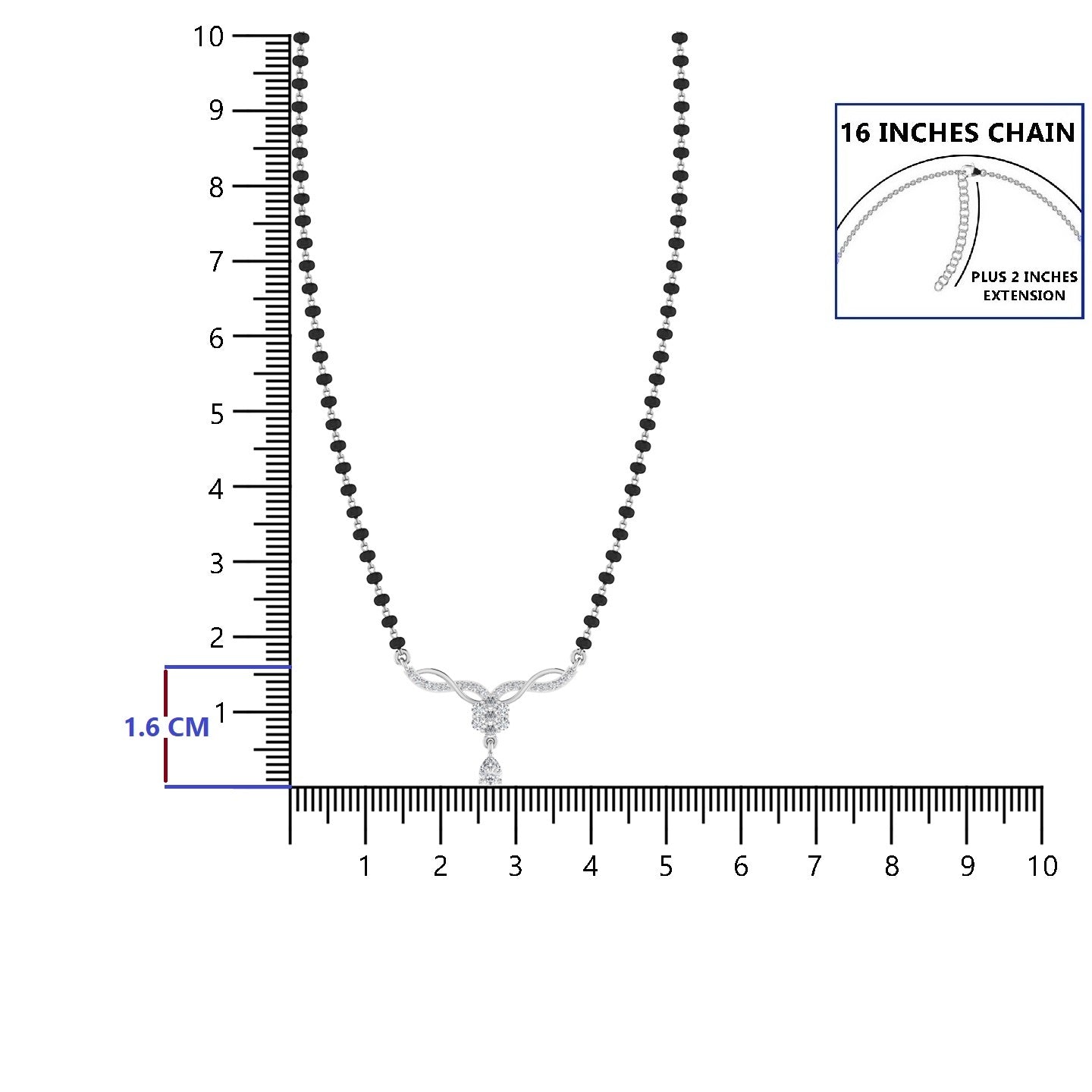925 Silver Mangalsutra