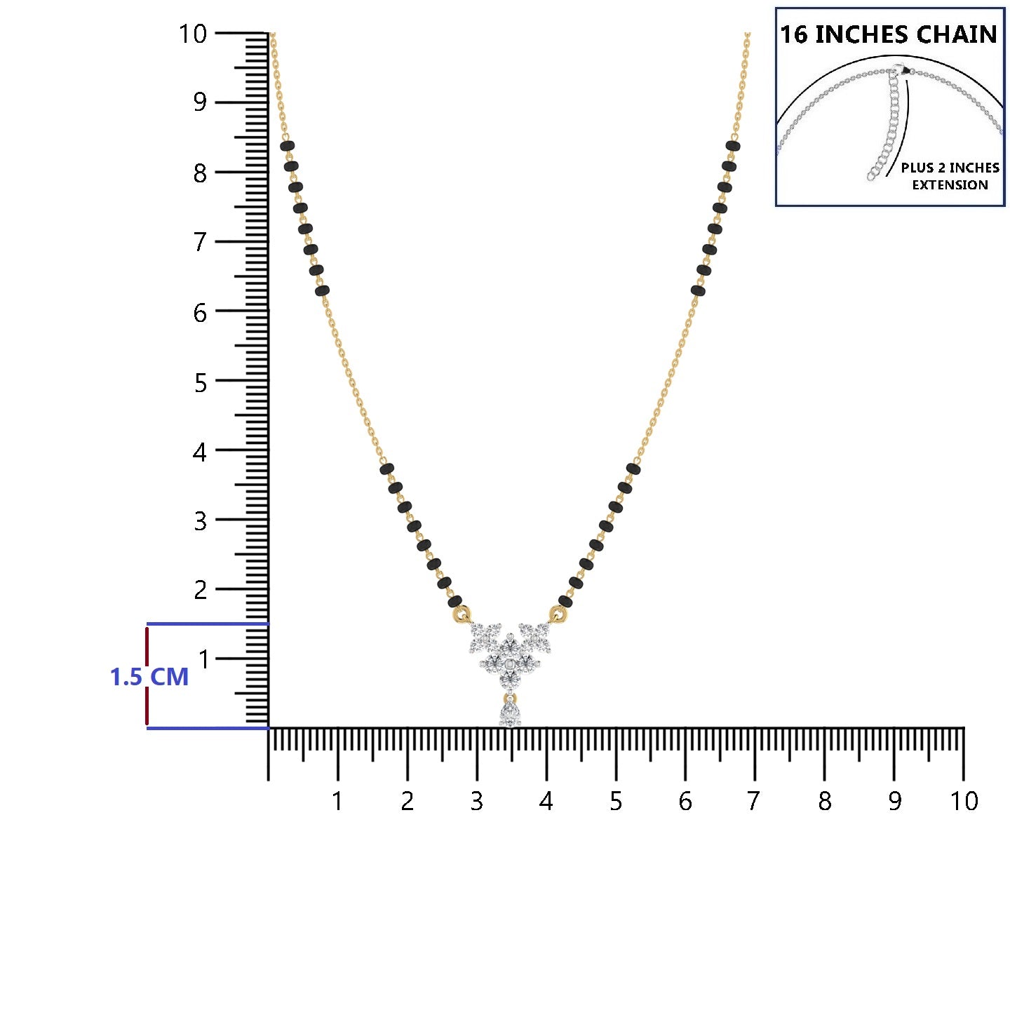 Diamond Gold Mangalsutra