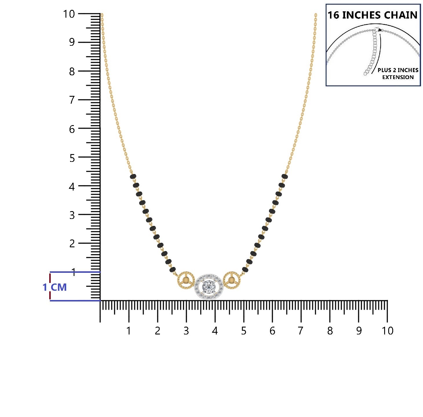 Diamond Gold Mangalsutra