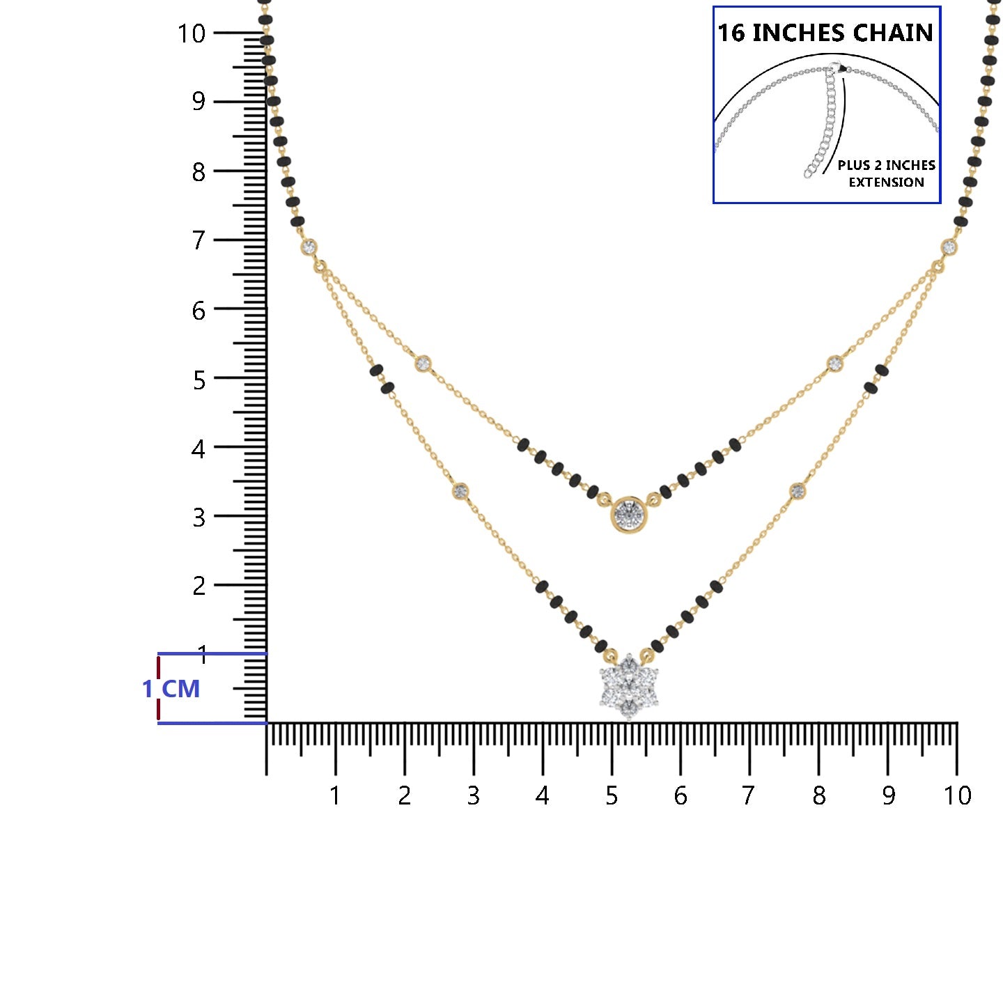Diamond Gold Mangalsutra
