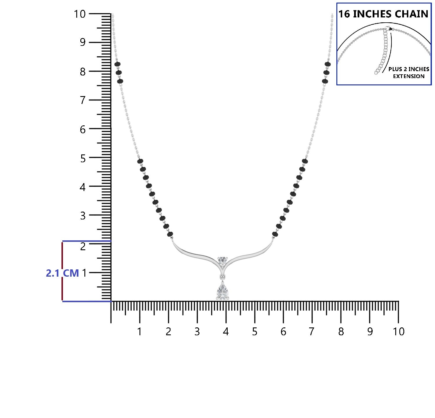 925 Silver Mangalsutra