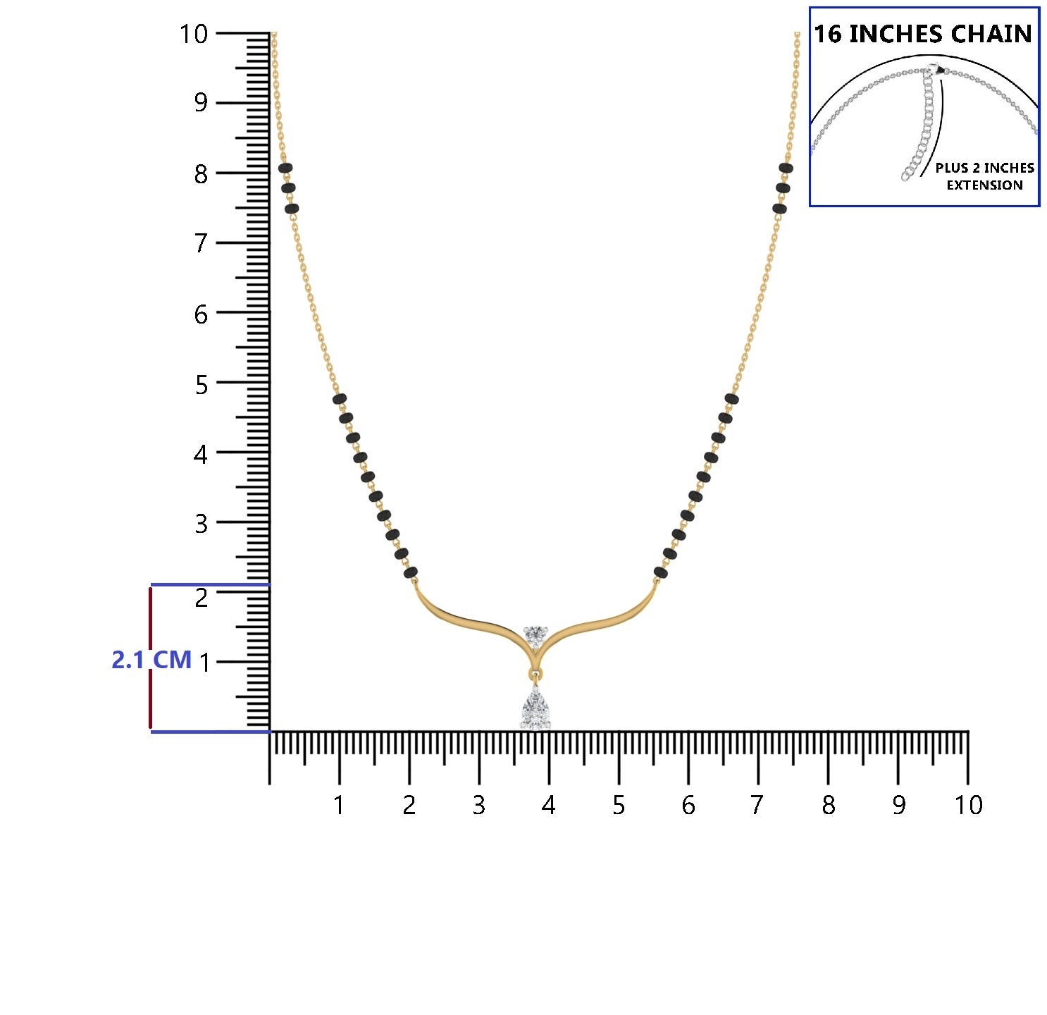 Diamond Gold Mangalsutra