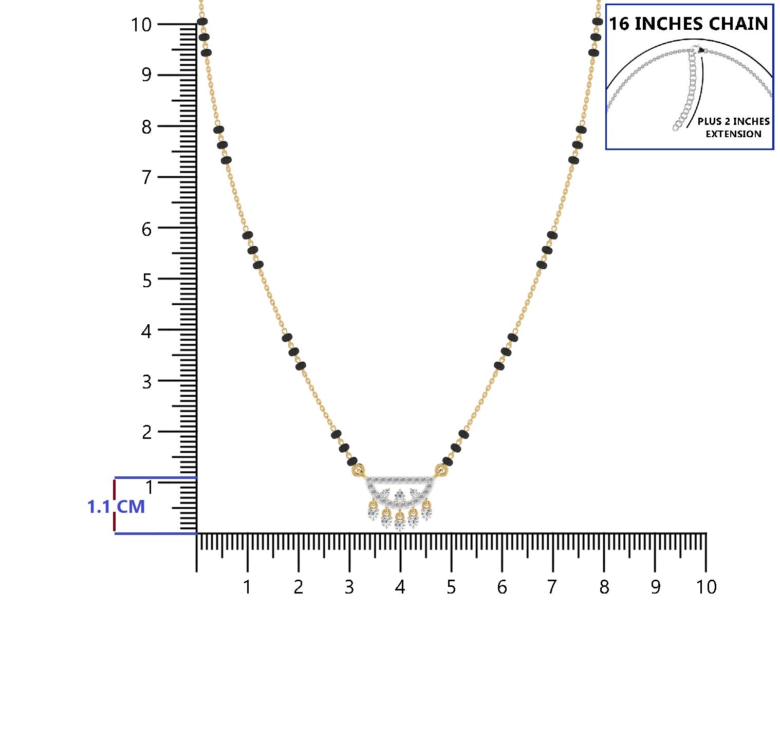 Diamond Gold Mangalsutra