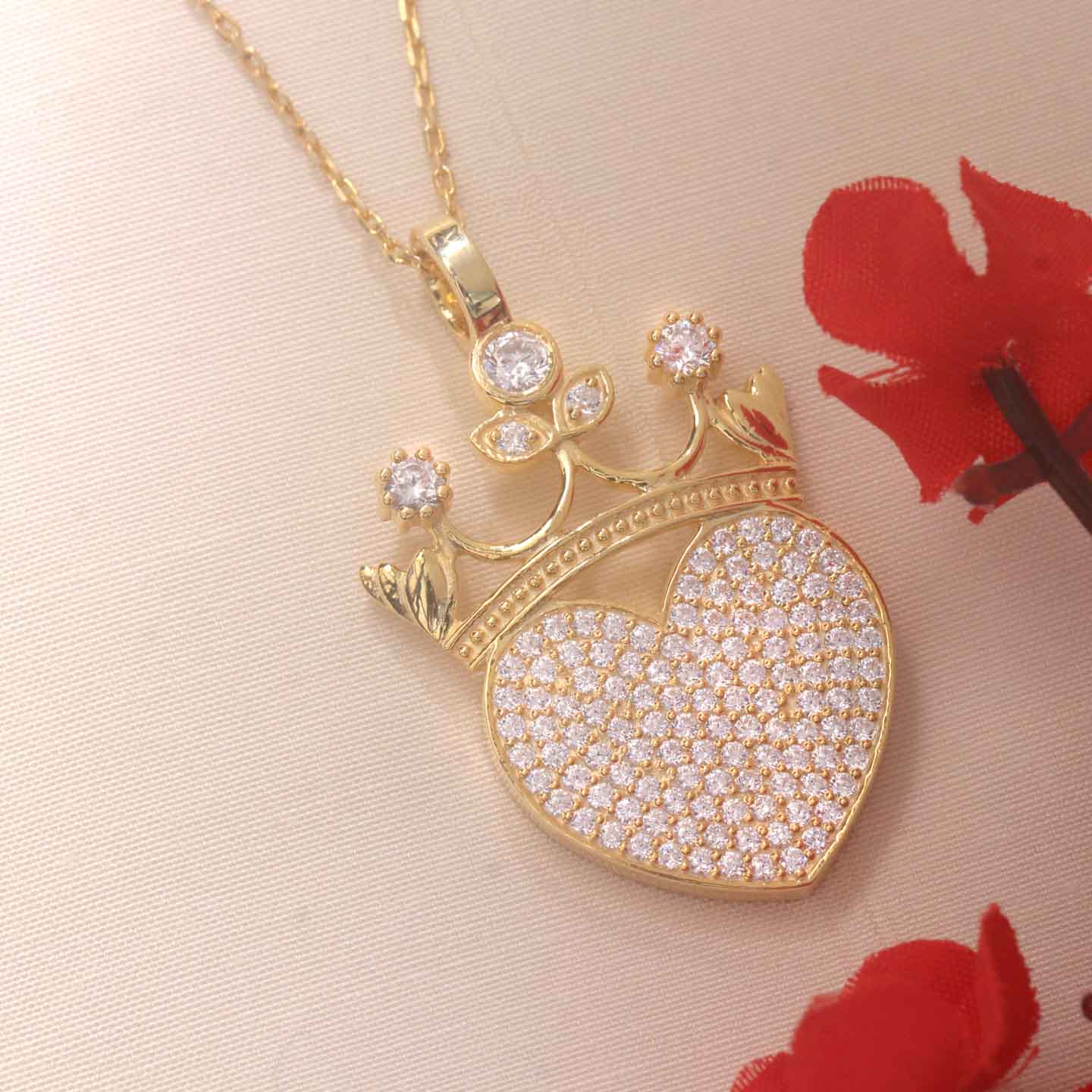 Heart Silver Pendant Necklace
