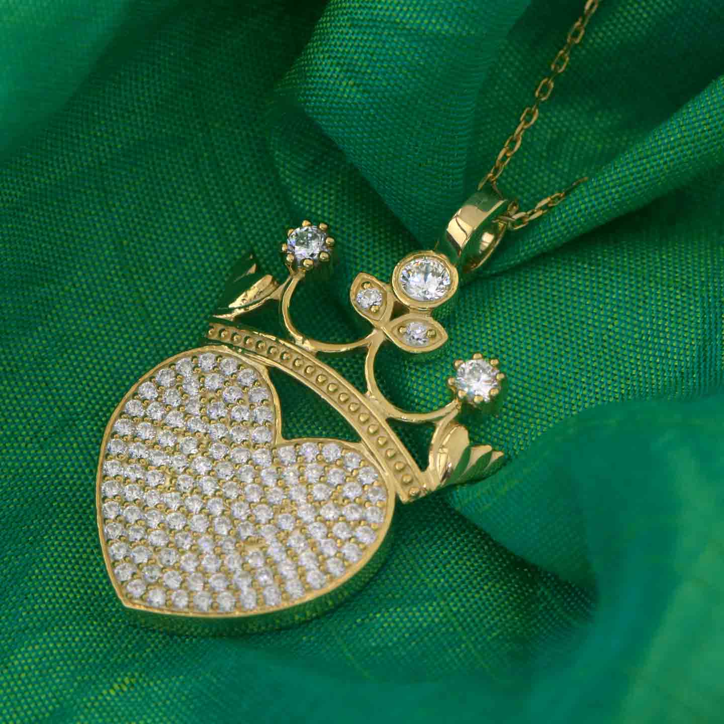 Heart Silver Pendant Necklace