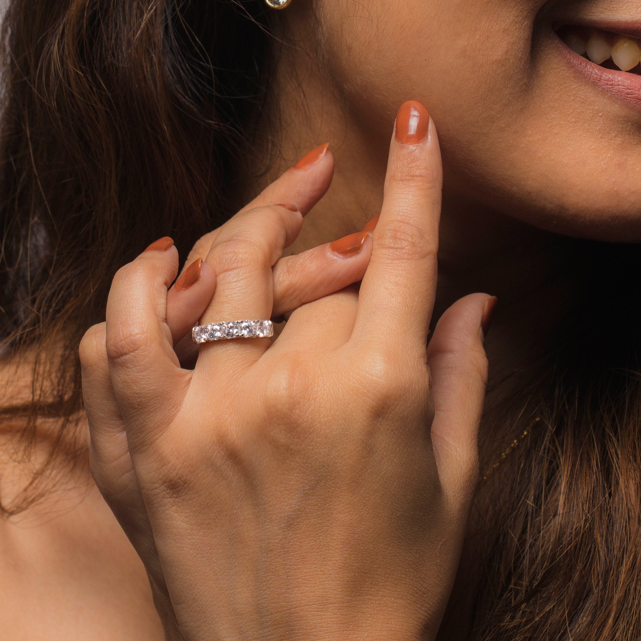 Lab Diamond jewellery Band for women