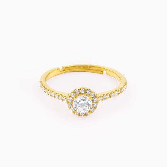 Silver Engagement Ring