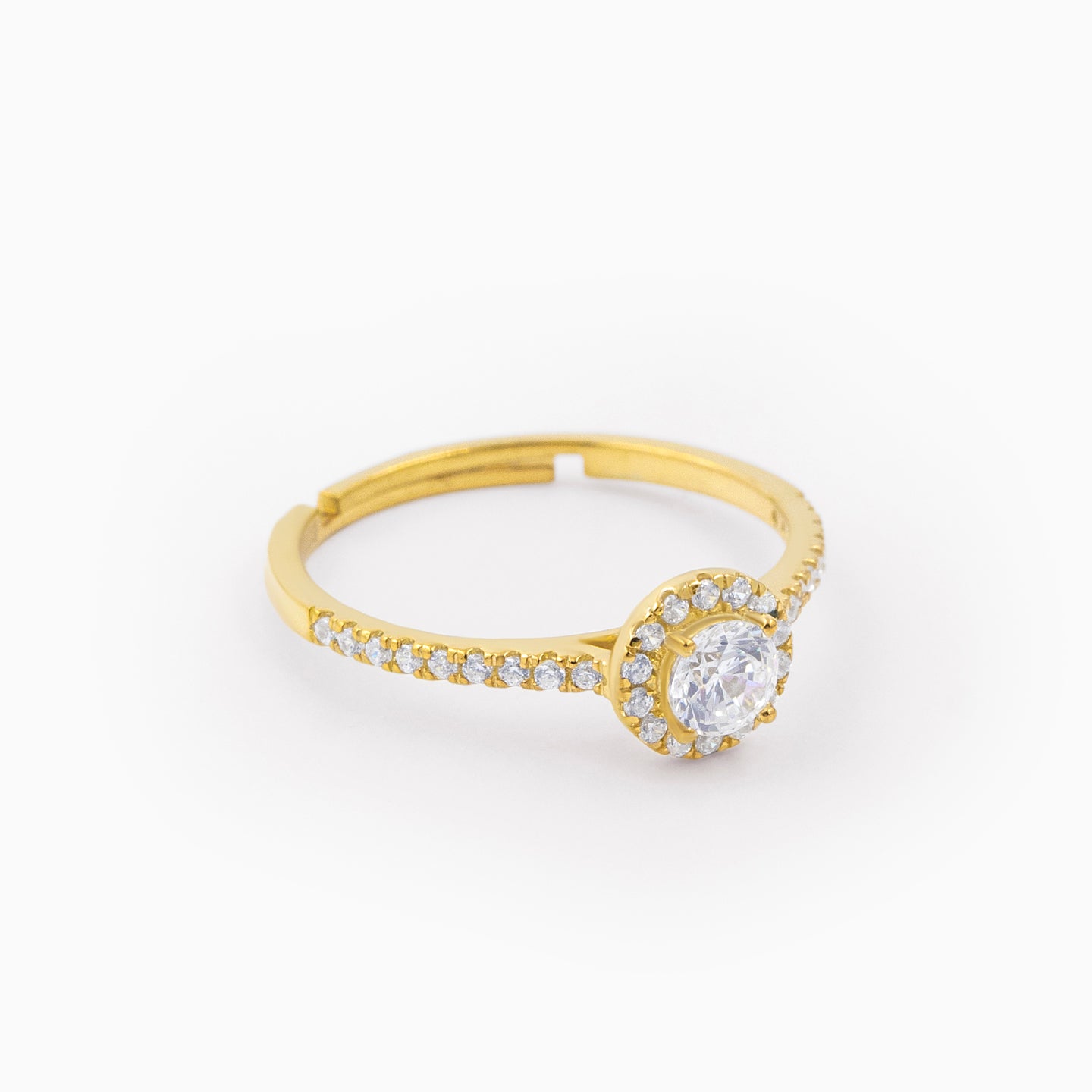 Silver Engagement Ring