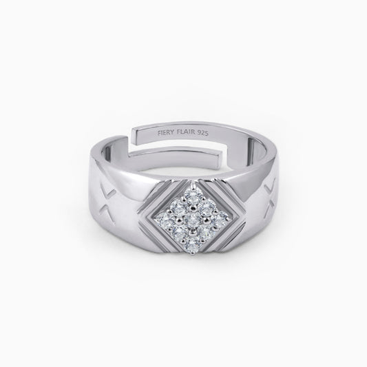 Silver Men's Ring