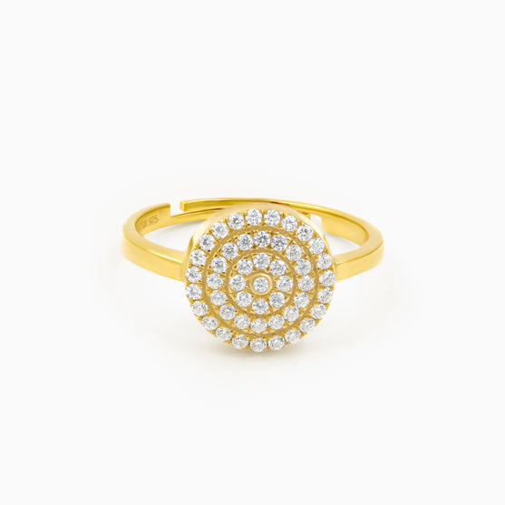 Round Silver Ring